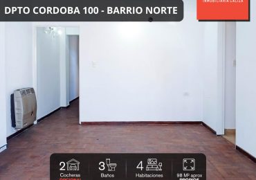 VENTA DPTO 3 DORMITORIOS CON DEPENDENCIA - BARRIO NORTE