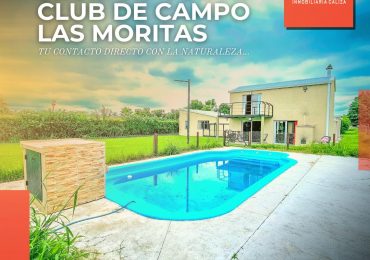 VENTA HERMOSA CASA CLUB DE CAMPO LAS MORITAS